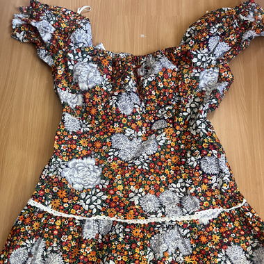 Robe d'été vintage à fleurs