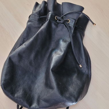 COS leather bag