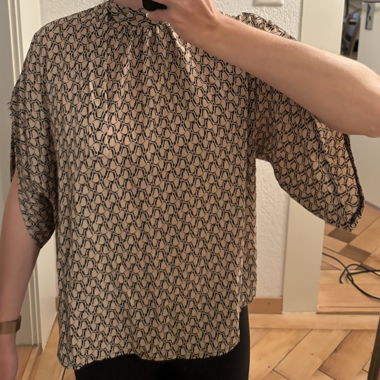 Bluse Beige