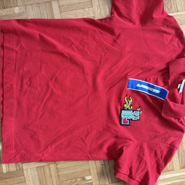 Red Lacoste Polo Shirt