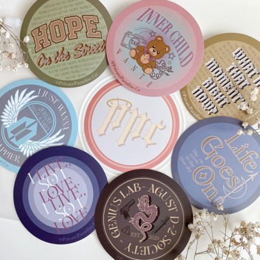 PRIVATE PARADISE CO - STICKERS