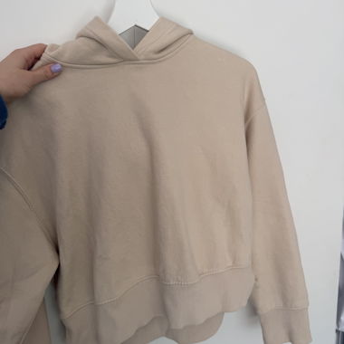 Felpa beige ZARA