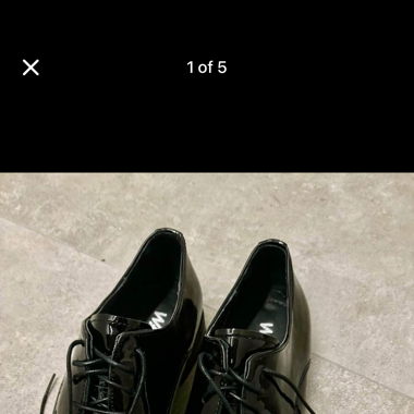 WALDER Men Leather Shoes - Size 40 