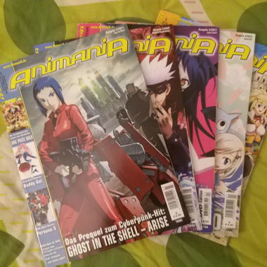 Animania Anime Manga Magazine Bundle
