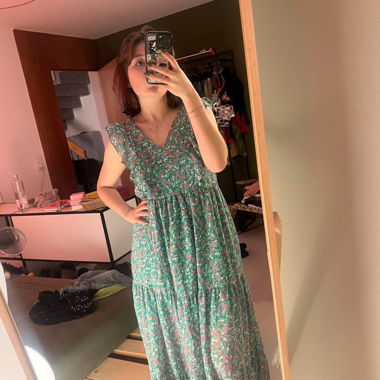 floral summer dress