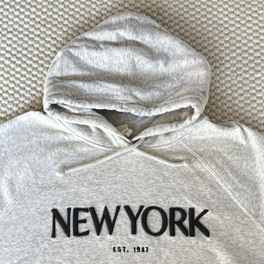 Grey H&M hoodie New York Size XL