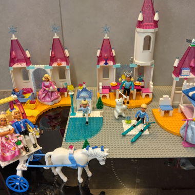 Mädchen Lego Belville 3 Sets 5850 - 5827 - 5843