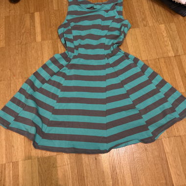 Robe rayée