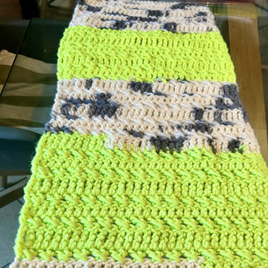 Fluo Handmade Scarf