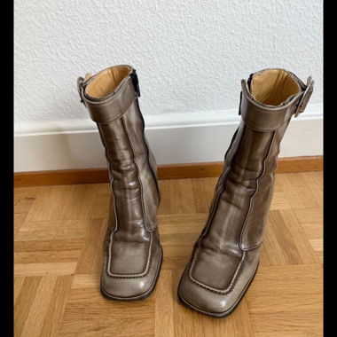 Bottes en cuir