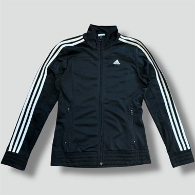 Adidas black track jacket