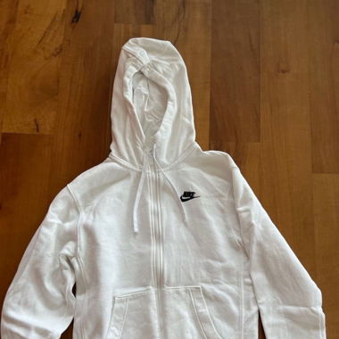 Nike Sweatjacke, Grösse XS, weiss