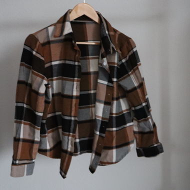 Chemise à carreaux
