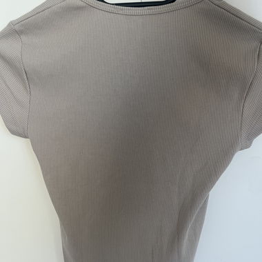 Bershka Shirt Beige