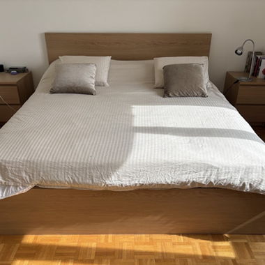 IKEA MALM Bett [180 x 200 cm] inkl. Matratze