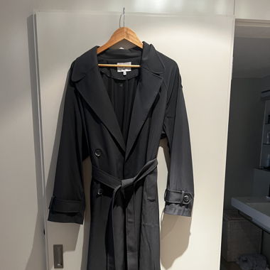 Trenchcoat von NAKD Gr. 38 dunkelgrau