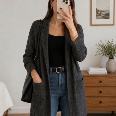 Gilet en maille Reserved