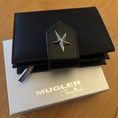 Portafoglio Vintage Thierry Mugler Nero Y2K Archive