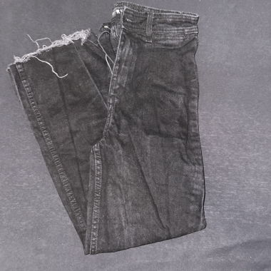 Simple black jeans