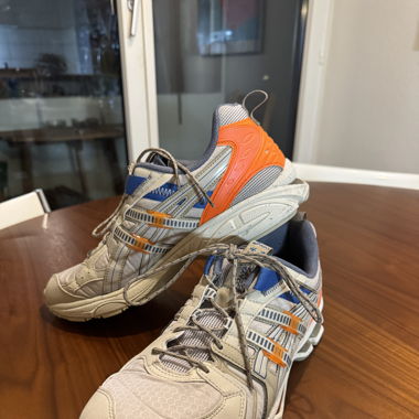 Asics Gel Kayano 14 OG RE Putty Habanero Blau
