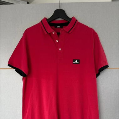Polo Karl Lagerfeld rouge XL 