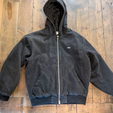 Giacca Obey Wittern faded black