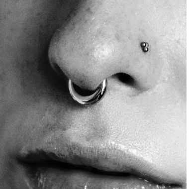 septum ring, clicker