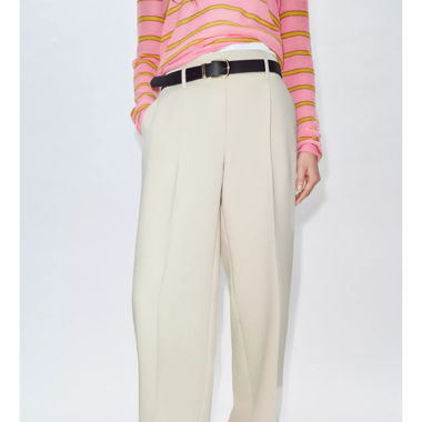 Beiger weiter ZARA-Hose