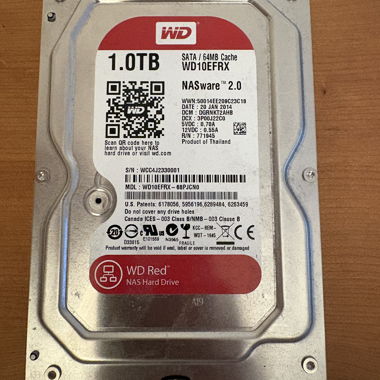 WD Red 1TB NAS Hard Drive