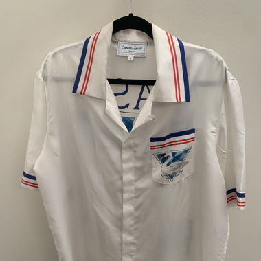 Casablanca "Par Avion' Silk Shirt