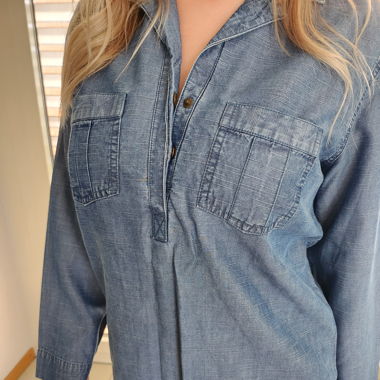 Chemise en denim bleu - Taille M