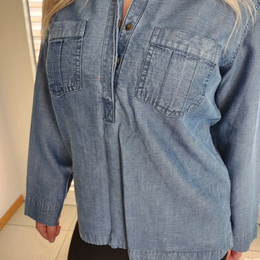 Chemise en denim bleu - Taille M