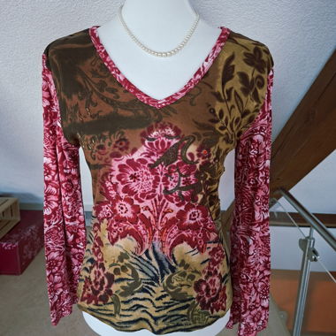 Boom Baba Shirt Gr.S/M Neu floral