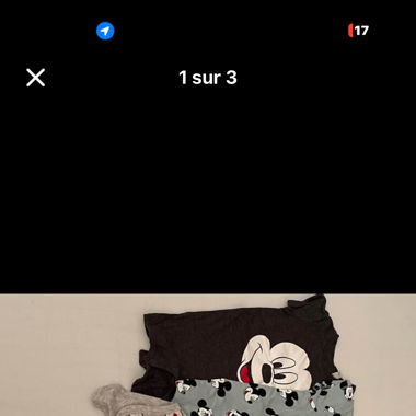 Lot de vêtements bébé 