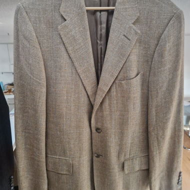 Polo Ralph Lauren Jacket L 50 Silk Linen Wool