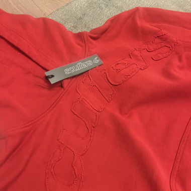 Sweat à capuche Scuffers rouge