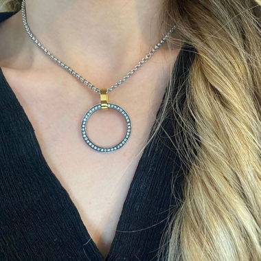 Collana in acciaio inossidabile