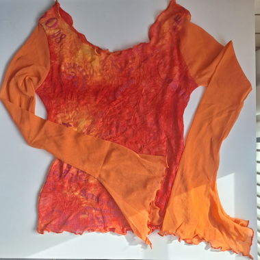 Cute Transparent Y2k Top