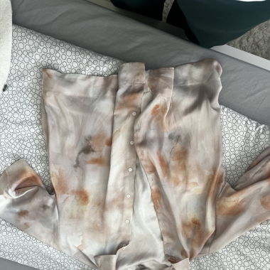 Kurzarmige Bluse