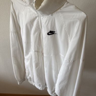 Nike White Zip Jacket