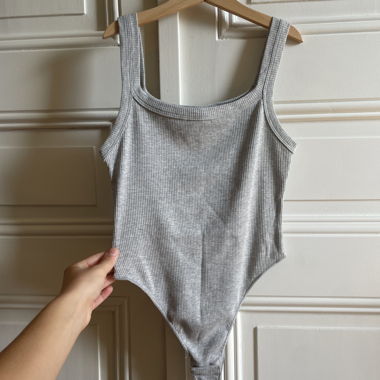 Débardeur - Body gris Tezenis