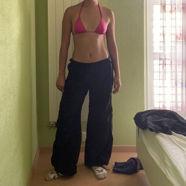 pantaloni parachute