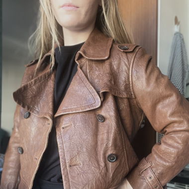 Perfecto en cuir 