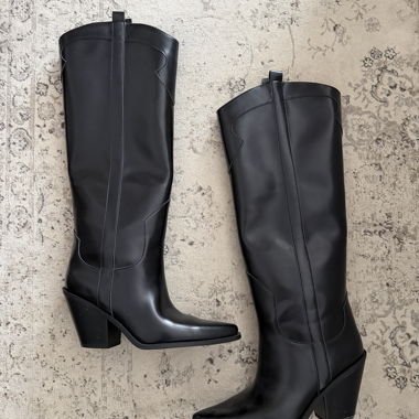 Black Western Boots