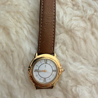 Gold YSL Vintage Watch