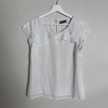 White Jacquie Blouse