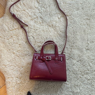 Bordeaux Crossbody-Handtasche