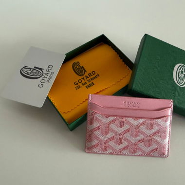 Porte-carte Goyard Pink