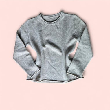 Beige wool pullover (M)
