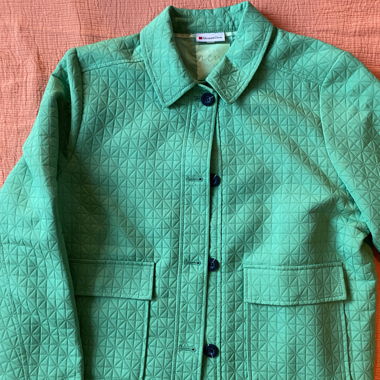 grüne Jacke